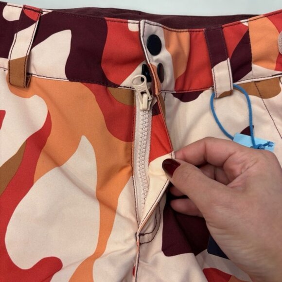 NWT O'NEILL Girls Charm printed Snow Pants Purple Hiking Camo Size 12 Snowboard - Picture 3 of 12